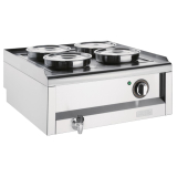 Buffalo 600 Serie 4 Pot Bain Marie