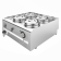 Buffalo 600 serie 4 pot bain marie