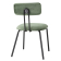 Bolero Fairfield stoelen - donker walnoot/groen mix (set 2)