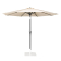 Bolero sevilla ronde parasol diameter 3 meter crème