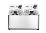 Friteuse Kitchen Line - 2x4l, Hendi, Kitchen Line, 8l, 230v/6000w, 470x380x(h)315mm