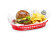 Serveermanden fastfoodstijl, HENDI, Bruin, 6 st., 275x175x(H)38mm