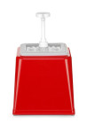 Sausdispenser Met Pomp, Hendi, 2,5l, Rood, 230x210x(h)327mm