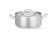 Kookpan laag - met deksel, HENDI, Profi Line, 2,8L, ⌀200x(H)90mm