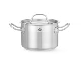 Kookpan Middel - Met Deksel, Hendi, Profi Line, 2l, ⌀160x(h)110mm