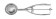 Portioneerlepel Kitchen Line, HENDI, Kitchen Line, 1/24, ⌀53mm