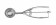 Portioneerlepel Kitchen Line, HENDI, Kitchen Line, 1/30, ⌀50mm