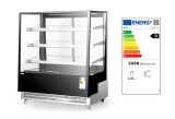 Koelvitrine Met 3 Schuine Schappen, Arktic, 500l, 230v/490w, 900x833x(h)1460mm