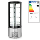 Gebaksvitrine Rond , Arktic, 360l, 220-240v/460w, ⌀680x(h)1755mm