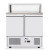 Pizzawerkbank met 2 deuren 300L, Arktic, 230V/310W, 900x700x(H)1110mm