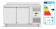 Koelwerkbank met 2 deuren Profi Line 280L, Arktic, Profi Line, GN 1/1, 230V/250W, 1360x700x(H)879mm