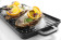 Mini grillpan Little Chef, HENDI, Zwart, 320x162x(H)20mm