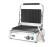 Contactgrill Panini, HENDI, boven en onder geribd, 230V/2200W, 432x396x(H)214mm