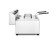 Friteuse Profi Line - 2 x 8 L, HENDI, Profi Line, 16L, 230V/7000W, 605x460x(H)369mm