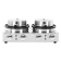 Buffalo Dubbele Ronde Belgische Wafelmaker