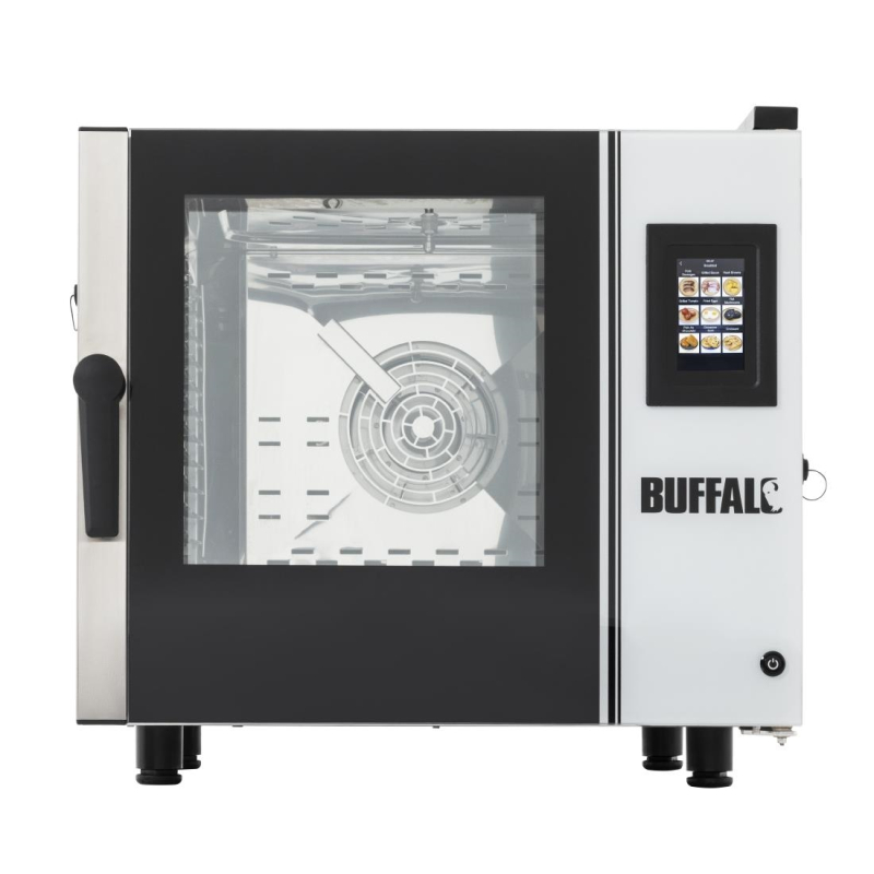 Buffalo Smart Touchscreen Compact Combi-Oven 6 x GN 1/1 Buffalo Smart Touchscreen Compact Combi-Oven 6 x GN 1/1